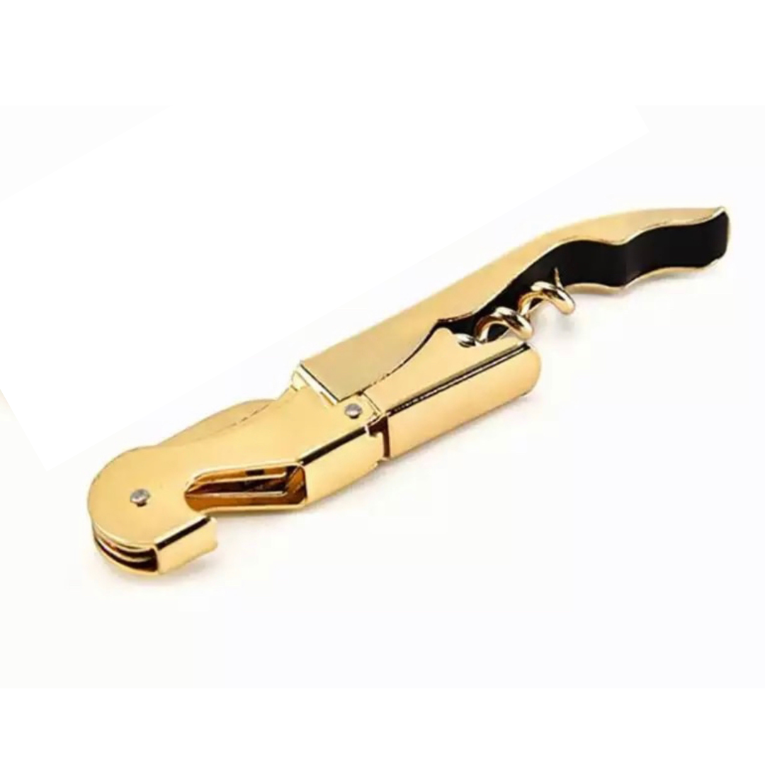 Golden Corkscrew and Foil Cutter